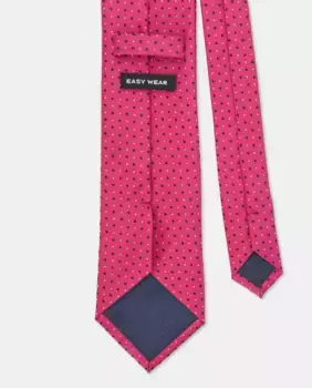 Мужской галстук Easy Wear, фуксия