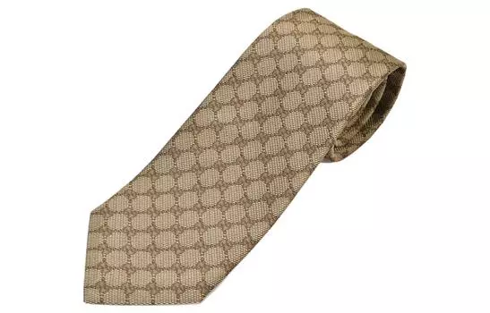 Галстук мужской Gucci, коричневый