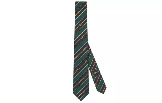 Мужской галстук GUCCI, Green/Blue