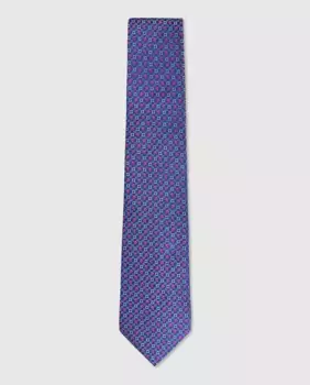 Мужской галстук Miguel Bellido, цвет Azul Medio