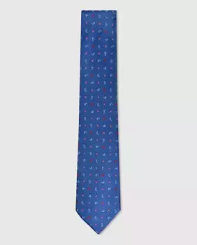 Мужской галстук Miguel Bellido, светло-голубой