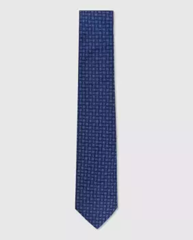 Мужской галстук Miguel Bellido, темно-синий