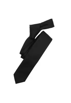 Мужской галстук однотонный Venti, черный