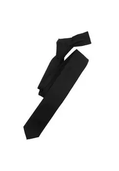 Мужской галстук однотонный Venti, черный
