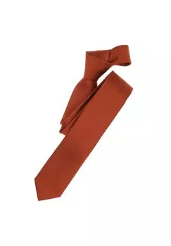 Мужской галстук однотонный Venti, цвет Dunkelorange