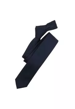 Мужской галстук однотонный Venti, темно-синий