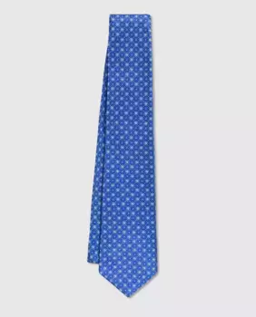 Мужской галстук Olimpo, цвет Azul Medio