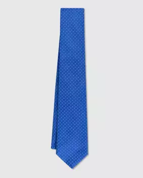 Мужской галстук Olimpo, цвет Azul Medio