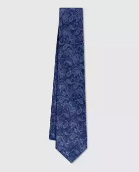 Мужской галстук Olimpo, темно-синий