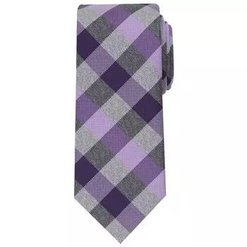 Мужской галстук с рисунком на заказ Bespoke, цвет Purple Chasen