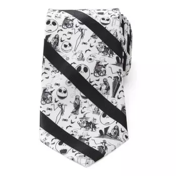 Мужской галстук с узором Disney's, цвет Nightmare Black