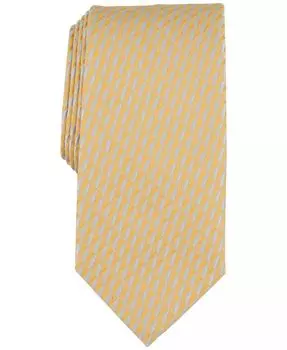 Мужской галстук Spencer с геометрическим рисунком Perry Ellis, желтый