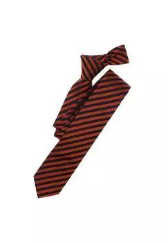 Мужской галстук в полоску Venti, цвет Dunkelorange