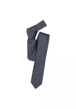 Мужской галстук в полоску Venti, цвет Sattes Dunkelblau