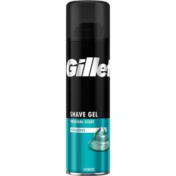 Мужской гель для бритья Gillette Classic Sensitive 200 мл