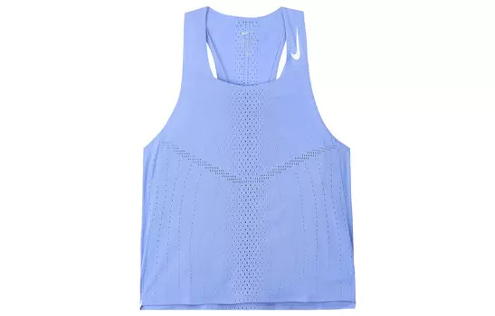 Мужской гоночный майка Dri-FIT ADV AeroSwift Polar/White Nike, белый