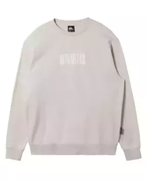 Мужской графический свитшот с длинным рукавом Quiksilver, коричневый/бежевый