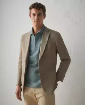 Мужской хлопковый пиджак Lloyd's, цвет Tostado