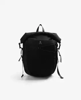 Мужской хлопковый рюкзак с регулируемой застежкой-пряжкой Scalpers, черный