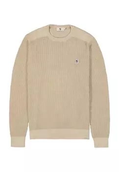 Мужской хлопковый свитер с нашивкой-логотипом GARCIA, цвет Kit