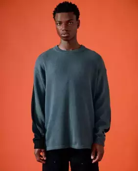 Мужской хлопковый свитер YUXUS, серый