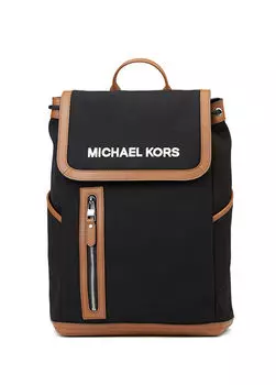 Мужской холщовый рюкзак Brooklyn Michael Kors, черный