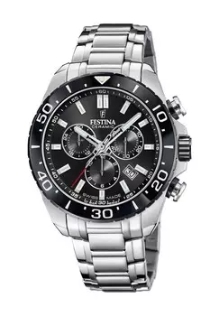 Мужской хронограф F20042 FESTINA, черный