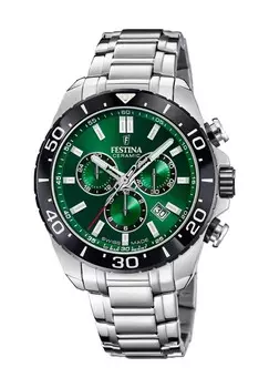 Мужской хронограф F20042 FESTINA, зеленый