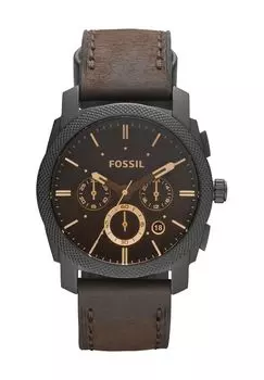 Мужской хронограф FS4656 FOSSIL, коричневый