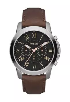 Мужской хронограф FS4813 FOSSIL, коричневый
