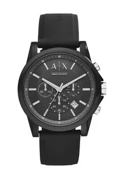 Мужской хронограф Outerbanks AX1326 ARMANI EXCHANGE, черный