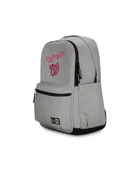 Мужской и женский рюкзак Washington Nationals Throwback New Era, серый