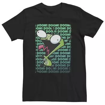 Мужской Invader Zim Gir Doom! тройник Licensed Character