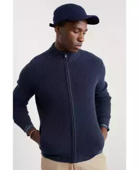 Мужской кардиган Mainmast Seasalt Cornwall, синий