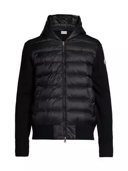 Мужской кардиган с капюшоном Moncler Moncler, черный