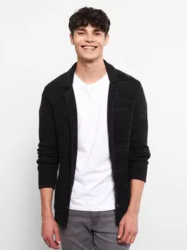 Мужской кардиган Slim Fit из трикотажа LCW Casual