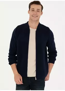 Мужской кардиган темно-синий U.S. Polo Assn.