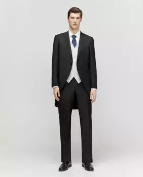 Мужской кашемировый церемониальный костюм-жилет Emidio Tucci, серый