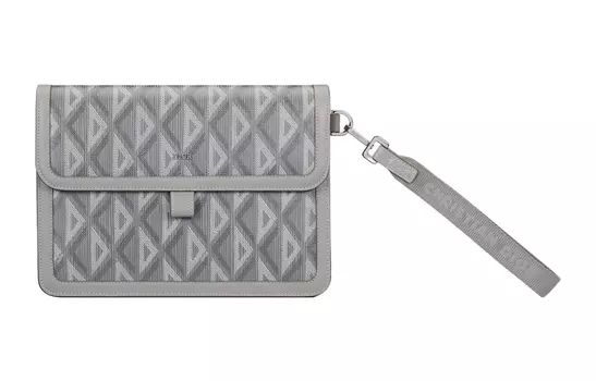 Мужской клатч Hit The Road из гладкой коровьей кожи DIOR