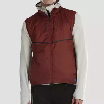 Мужской комфортный жилет 24В +8000, красный