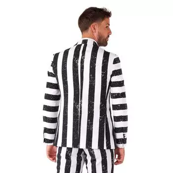 Мужской комплект из костюма и галстука приталенного кроя Beetlejuice OppoSuits
