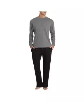 Мужской комплект пижамы с круглым вырезом SLEEPHERO, серый