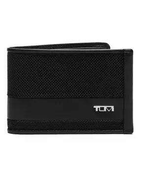 Мужской кошелек Alpha SLG Slim Single Billfold TUMI, черный