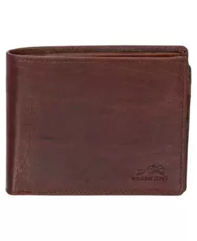 Мужской кошелек Buffalo RFID Secure Center Wing Billfold Wallet Mancini, коричневый