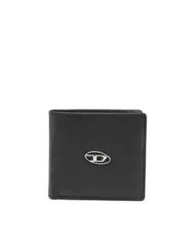 Мужской кошелек DIESEL с логотипом, черный