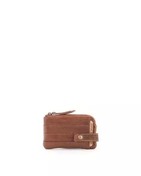 Мужской кошелек из кожи цвета кожи Stamp, светло-коричневый