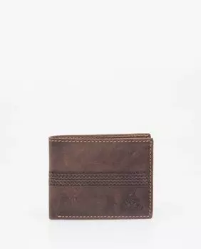 Мужской кошелек из яловой кожи коричневого цвета Dakar, коричневый