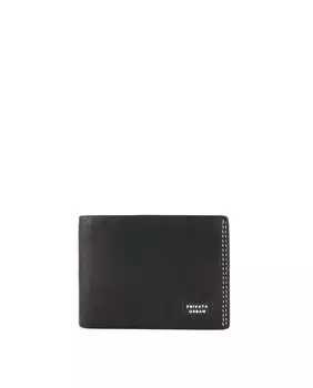 Мужской кошелек из темно-коричневой кожи Privata, темно коричневый