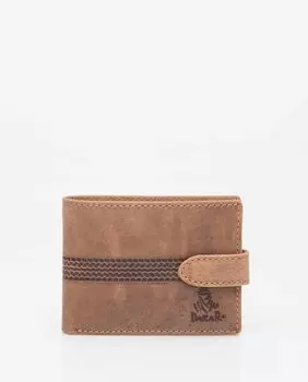 Мужской кошелек из воловьей кожи цвета кожи Dakar, светло-коричневый