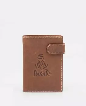 Мужской кошелек из воловьей кожи цвета кожи Dakar, светло-коричневый